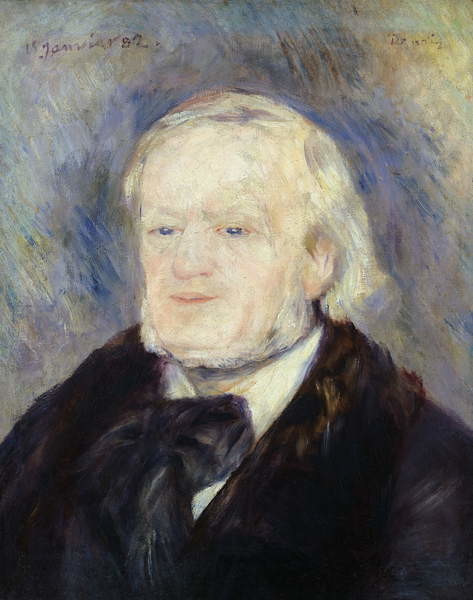 Vászonkép Portrait of Richard Wagner (1813-83) 1882