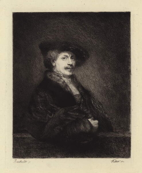 Vászonkép Rembrandt van Rijn