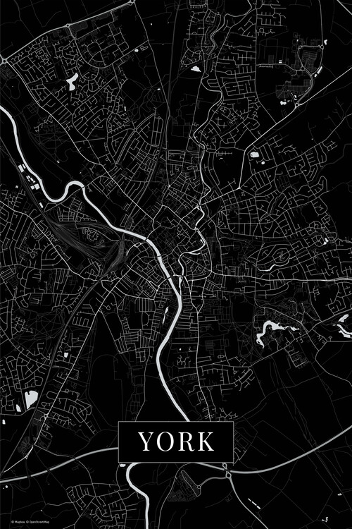 Vászonkép York black