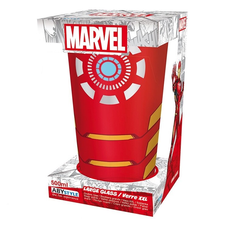 Verre Marvel - Iron Man