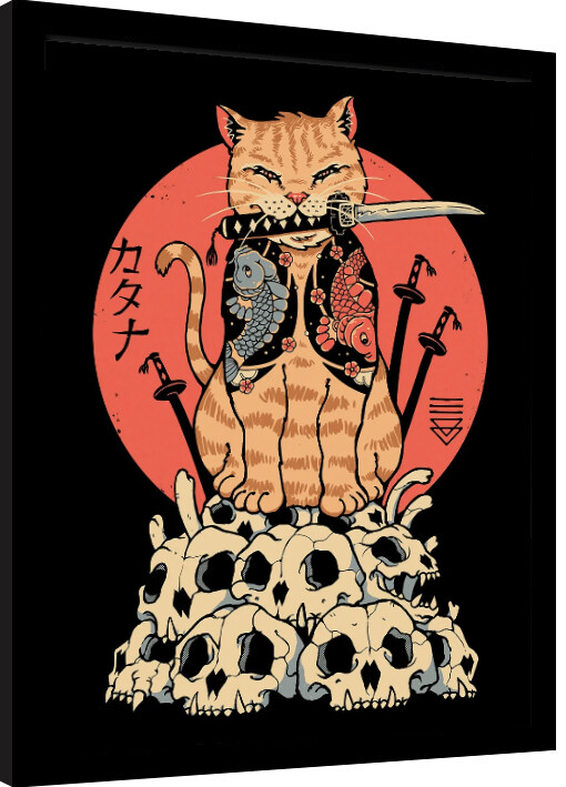 Poster înrămat Vincent Trinidad - Catana Skulls
