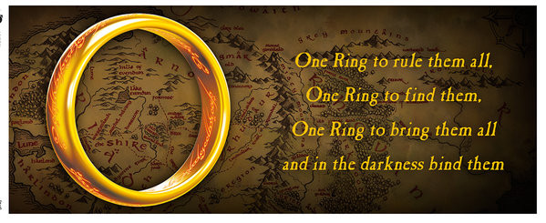 Skodelica Lord of the Rings - One Ring