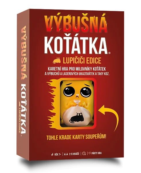 Desková hra Výbušná koťátka -  Lupičiči
