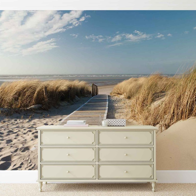 Beach Scene Wall Paper Mural Buy at UKposters