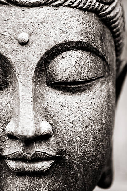 Wall Mural Buddha Face