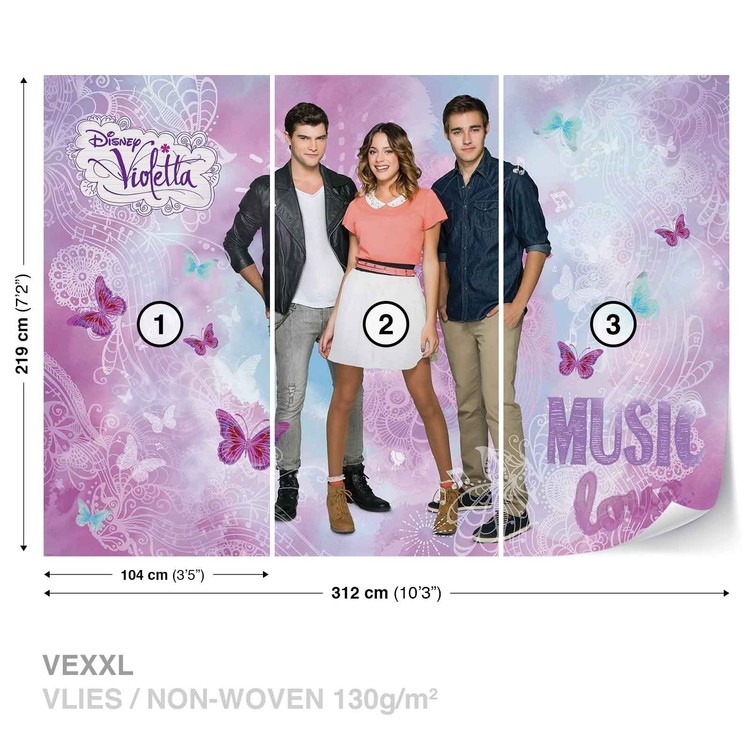 Poster Violetta - Love | Wall Art, Gifts & Merchandise 