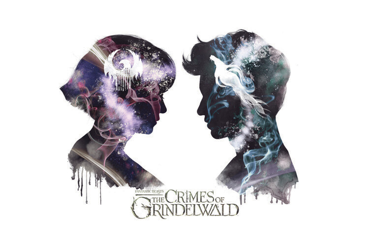 Wall Mural Fantastic Beasts - Different souls same love