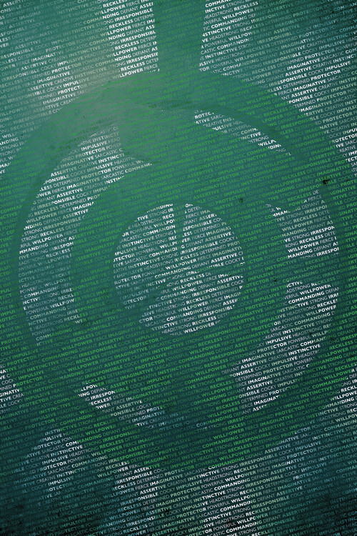 Wall Mural Green Lantern - Logo