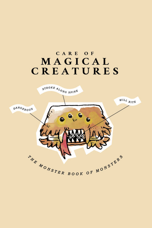 Wall Mural Harry Potter - Magical Creatures