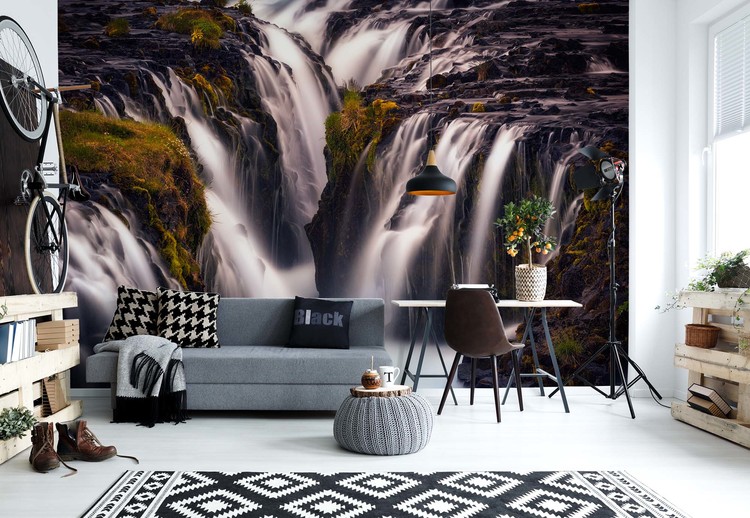 Into The Blue Wall Paper Mural Buy at EuroPosters
