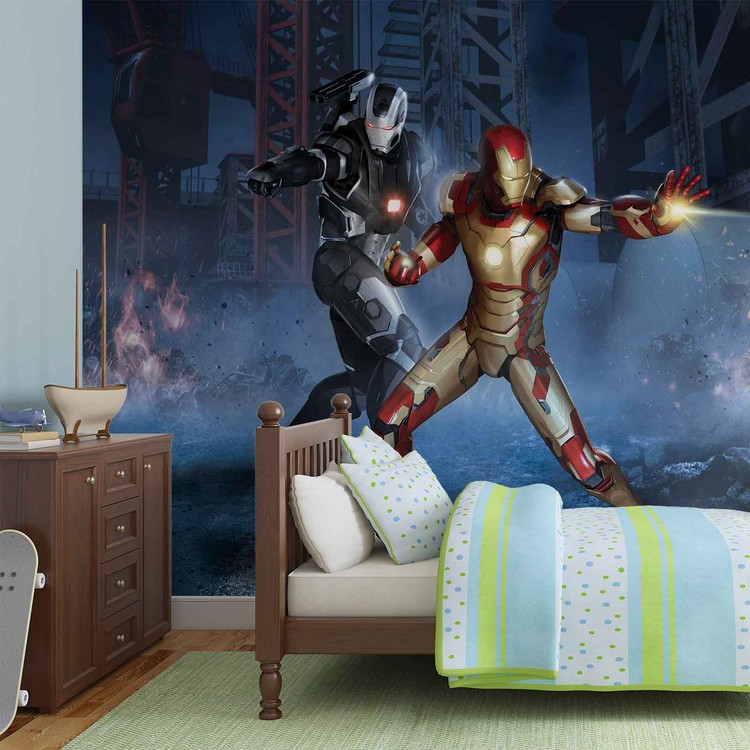Iron Man Marvel Avengers Wall Paper Mural Buy at EuroPosters