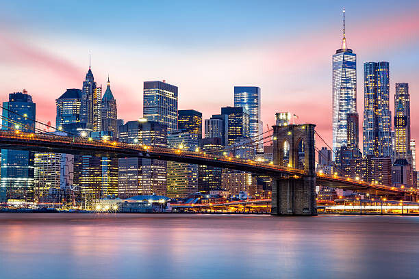 Wall Mural Lower Manhattan skyline