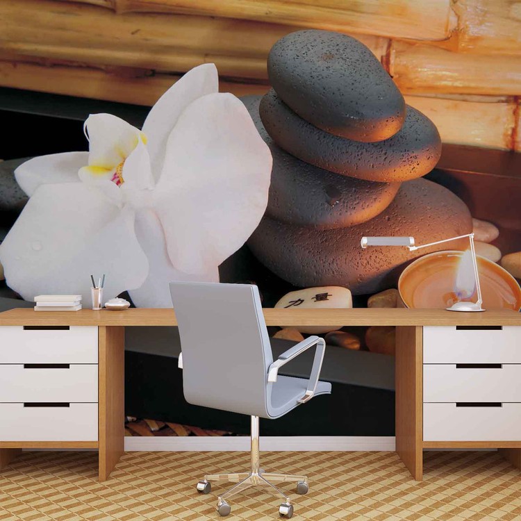 Stone Peaceful Zen Wall Paper Mural Buy at UKposters