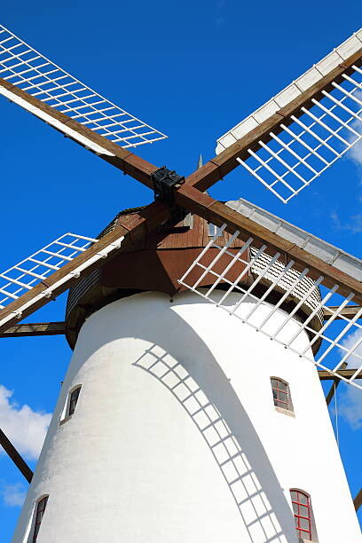 Wall Mural Traditional Dutch type windmill