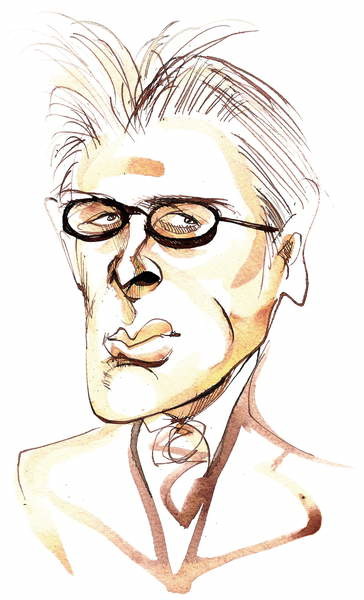 Samolepka William Butler Yeats Irish poet and playwright