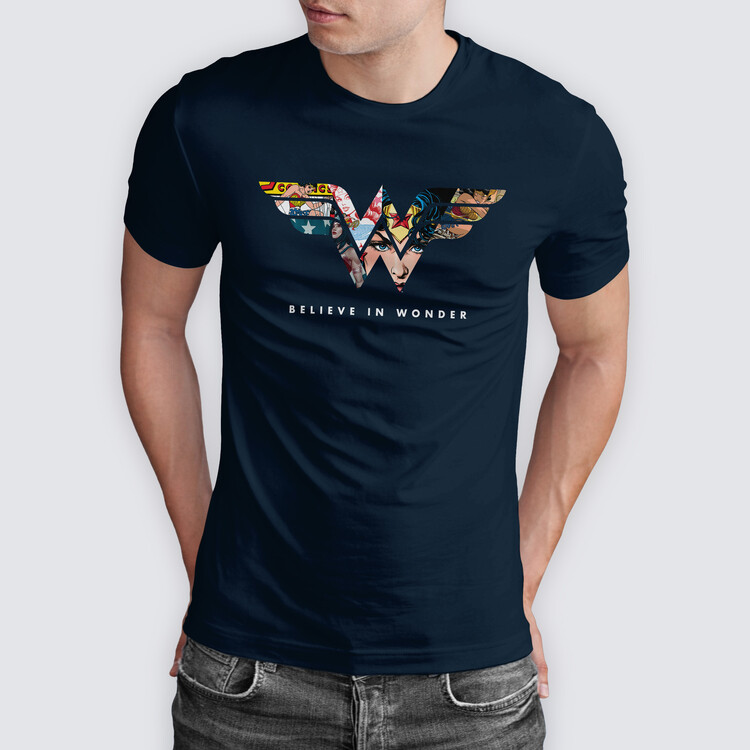 T-shirt Wonder Woman - Heart