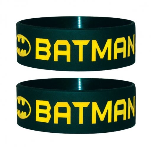 Wristband BATMAN - text & logo | Tips for original gifts