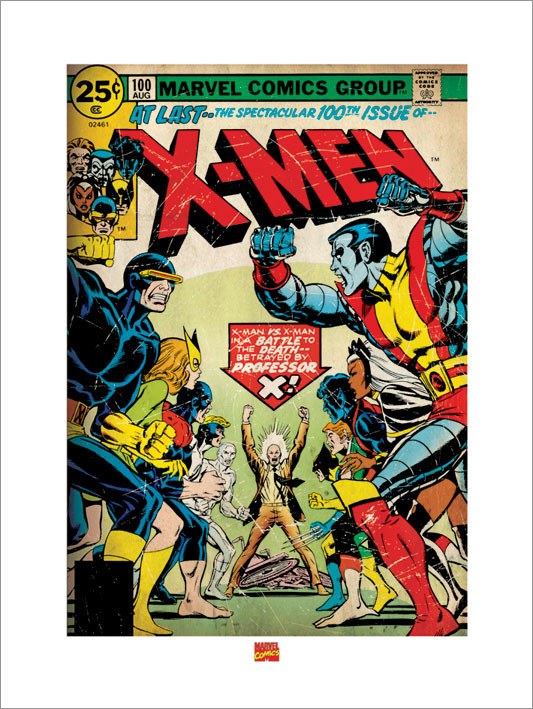 X-MEN Festmény reprodukció