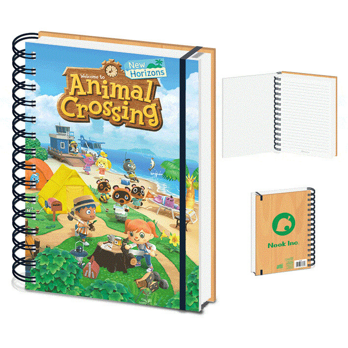 Zápisník, diář Animal Crossing - New Horizons | Tipy na originální dárky