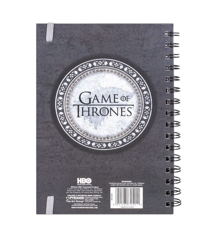 Zápisník Game Of Thrones - Stark