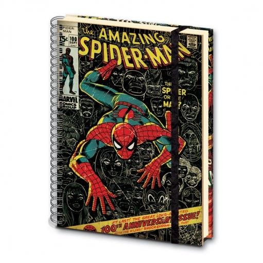 Zápisník, diář MARVEL SPIDER-MAN - A4 | Tipy na originální dárky