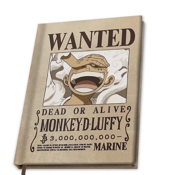 Zápisník One Piece - Wanted Luffy Wano