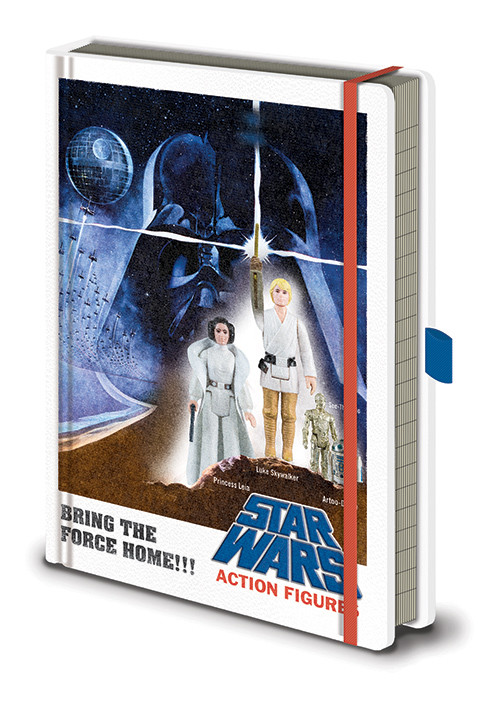 Zápisník Star Wars - Action Figures