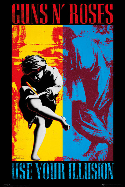 Αφίσα Guns'N'Roses - Illusion