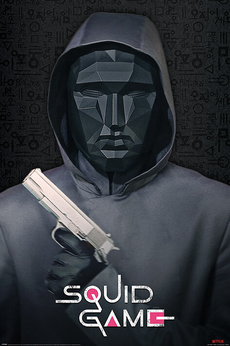 Αφίσα Squid Game - Mask Man