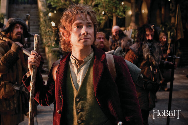 Ταπετσαρία τοιχογραφία Hobbit - Bilbo Baggins