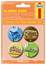 Значка комплект 4 броя HAYNES - Classic cars