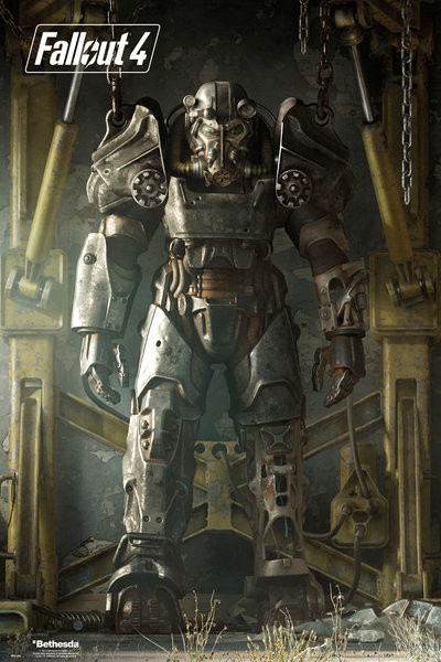 Fallout 4 – Key Art Poster Плакат