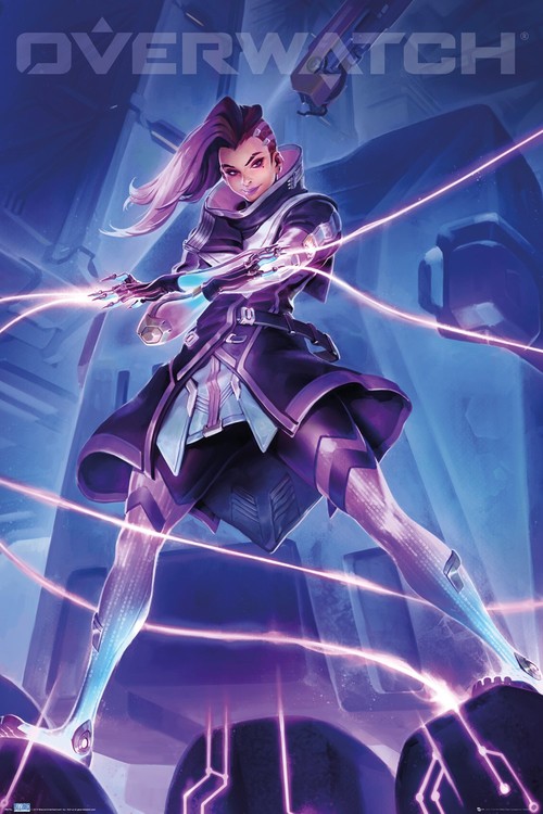 Overwatch - Sombra Плакат