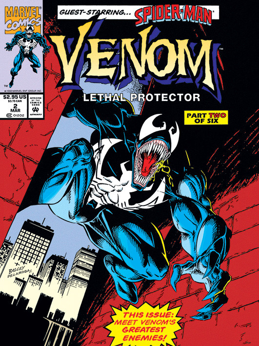 Платно  Venom - Lethal Protector Comic Cover