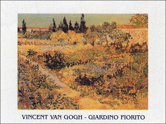 Flowering Garden with Path, 1888 Художествено Изкуство