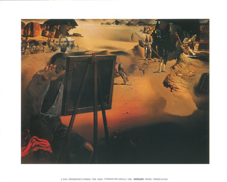 Impression of Africa, 1938 Художествено Изкуство