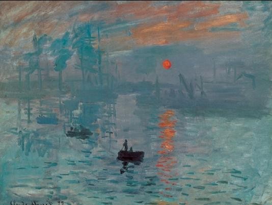 Impression, Sunrise - Impression, soleil levant, 1872 Художествено Изкуство