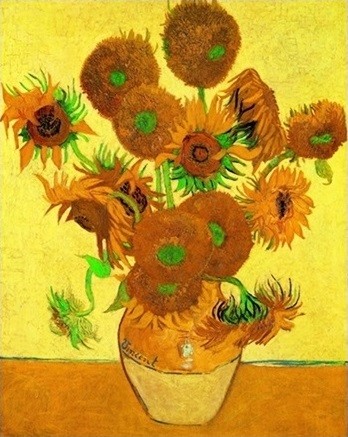 Vincent van Gogh - Слънчогледите Художествено Изкуство