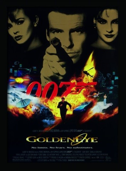 Рамкиран плакат JAMES BOND 007 - Goldeneye
