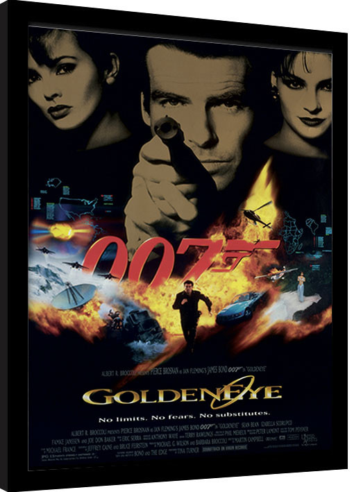 Рамкиран плакат JAMES BOND 007 - Goldeneye