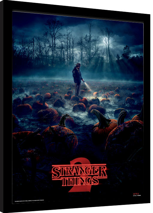Stranger Things - Pumpkin Patch Рамкиран плакат