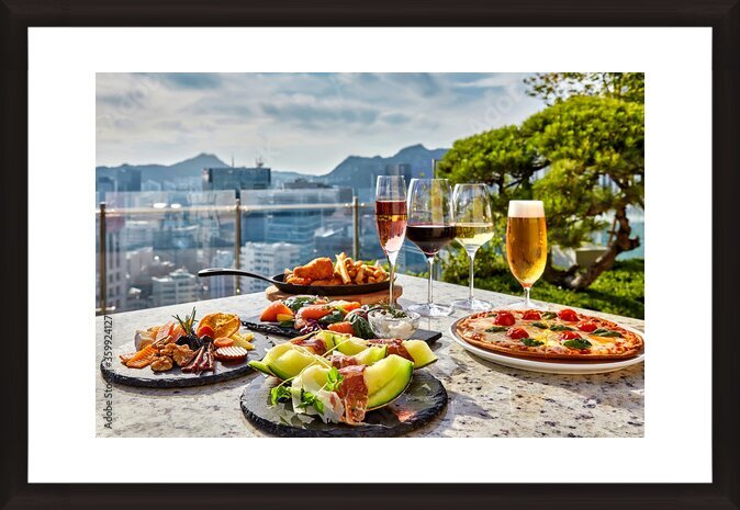 Photos italian restaurant food outdoor meal