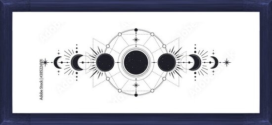Fotografie Moon phases