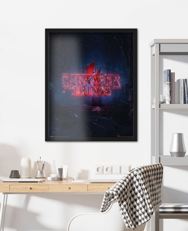 Poster Stranger Things Saison 4 - Format 60 X 80 Cm, Neuf, Pour Décorer Ta Chambre
