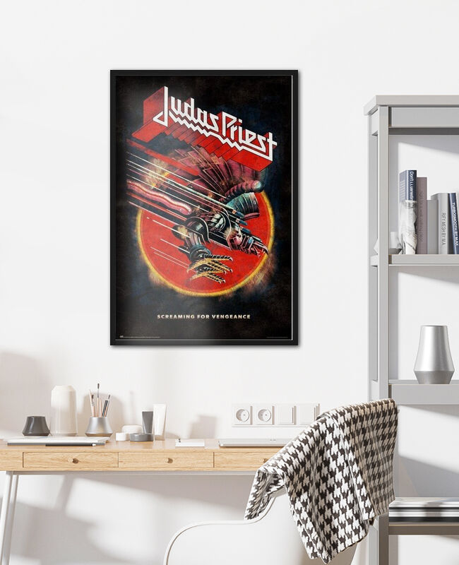 Poster Judas Priest - Screaming For Vengeance | Wall Art | 3+1 FREE