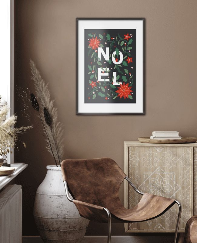 DIY décoration murale de Noël | Blog DIY mode Lyon