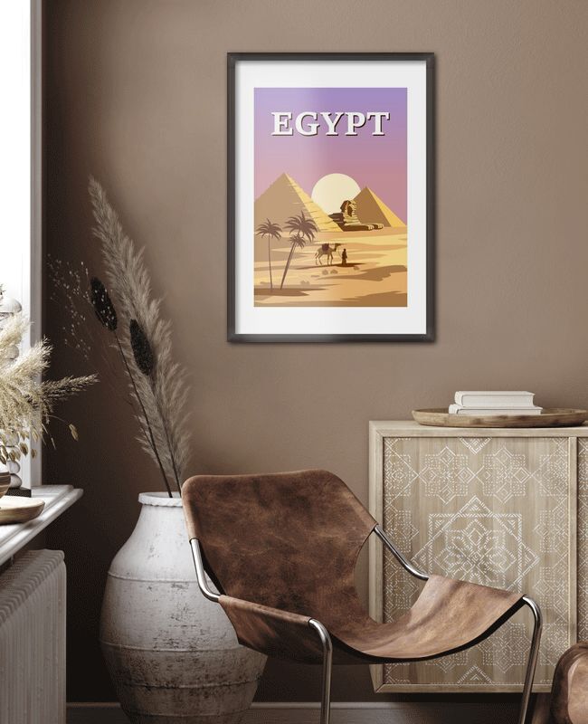 Tirage Albuminé Original - Sphinx De Gizeh, Basse-Égypte - Circa 1880 - 22,5x27,5