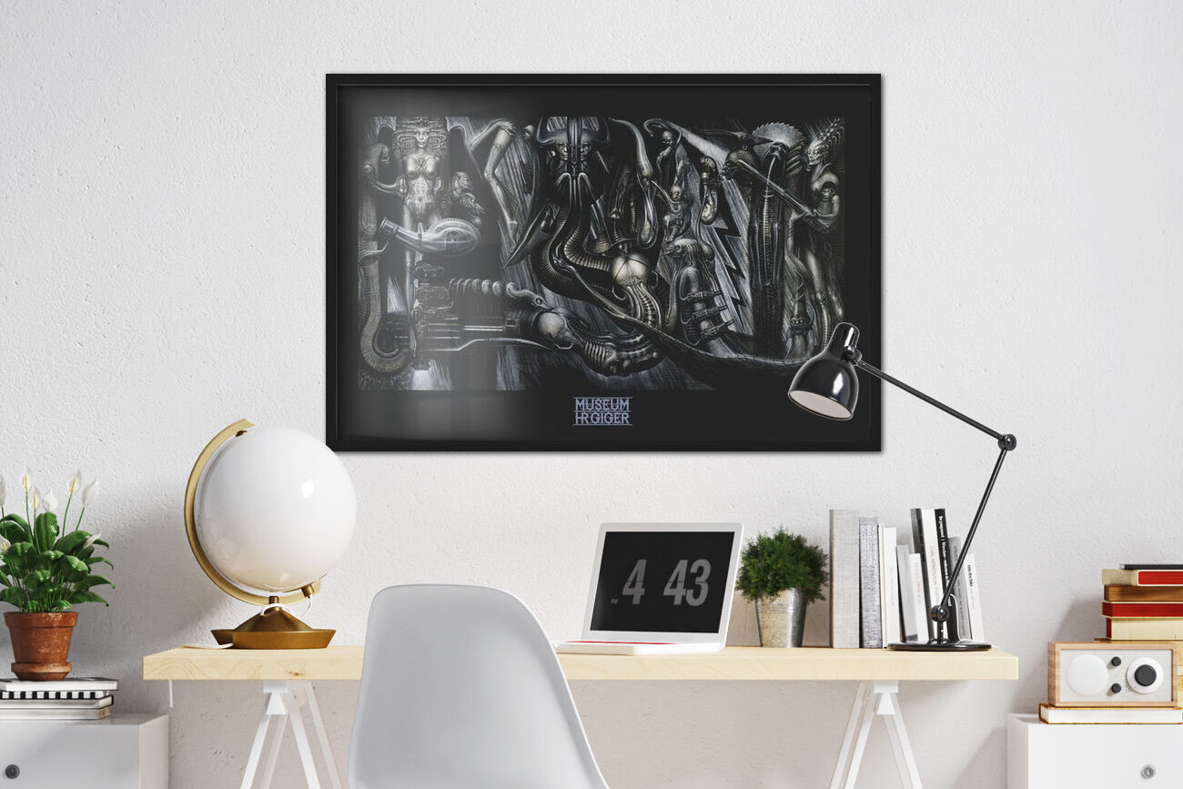 Poster, Affiche Hr Giger - anima mia en ligne | 3+1 GRATUIT