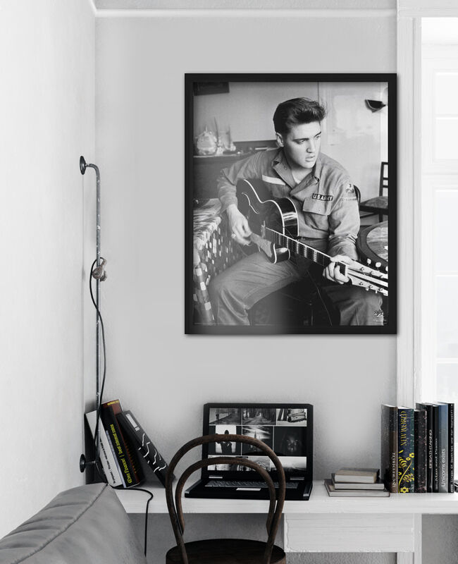 Poster, Affiche Elvis Presley - guitar en ligne | 3+1 GRATUIT