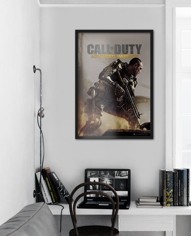 T-Shirt Call Of Duty Advanced Warfare - Gris - Taille XXL (Homme) - Marque Alstyle - Occasion En Très Bon État